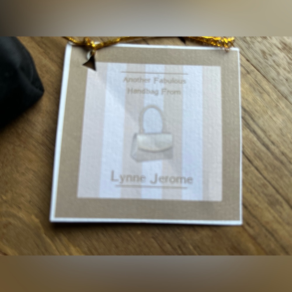 Lynne Jerome Silk Embroidered Rose Small Clutch - Picture 14 of 15